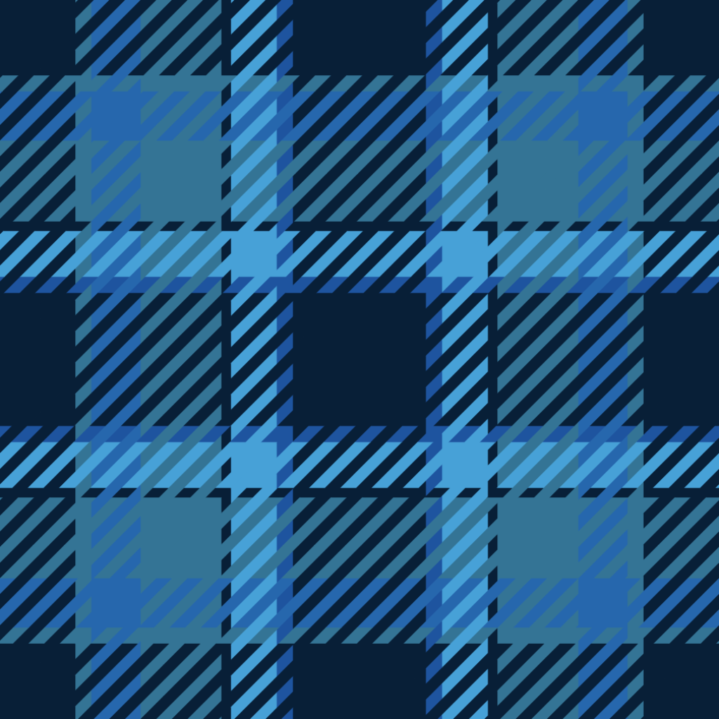 What this pattern looks like on a mockup lucky table cloth scaled down 